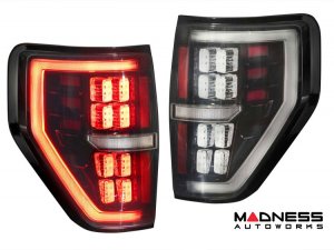 Ford F-150 LED Taillights - XB Series - Morimoto - Smoked Ford F-150 LED Taillights - XB Series - Morimoto - Smoked